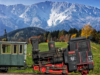 Bild: Zahnradbahn auf den Schneeberg